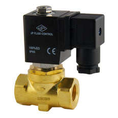 Electroválvula ST-SA 3/8'' latón EPDM 0-16bar 120V AC