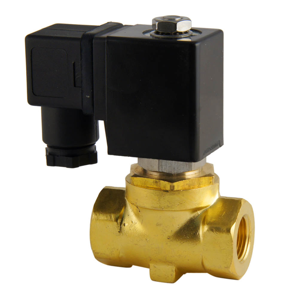 Electroválvula ST-SA 3/8'' latón EPDM 0-16bar 120V AC
