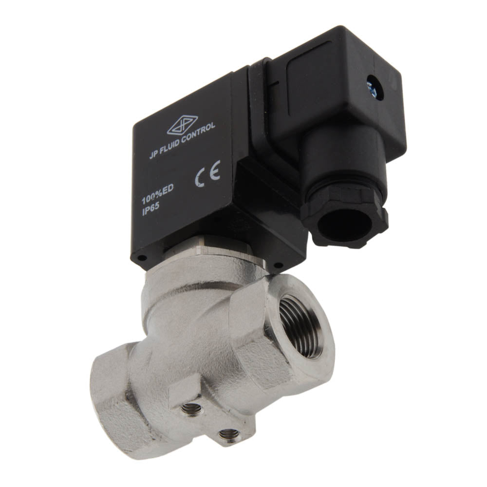 Electroválvula ST-SA 3/8'' NPT acero inoxidable EPDM 0-16bar 24V AC
