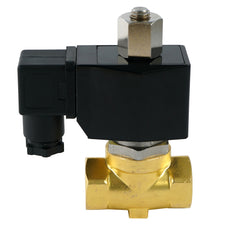 Electroválvula ST-SB 1/2'' NO latón FKM 0-10bar 12V CC