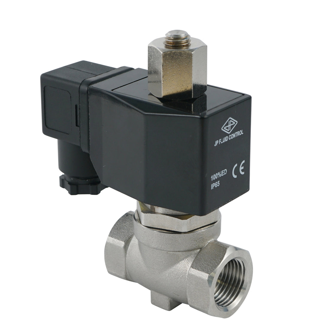 Electroválvula ST-SB 1/2'' NA acero inoxidable FKM 0-10bar 12V CC
