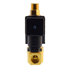 Electroválvula TW-DA 1/4'' 3/2 vías NC latón FKM 0-4bar 12V DC