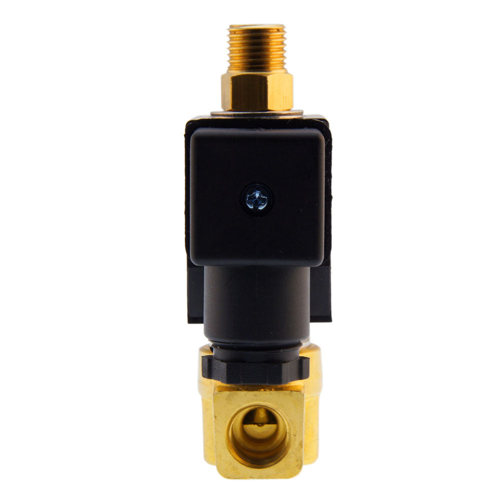 Electroválvula TW-DC 1/4'' 3/2 vías DI latón FKM 0-7bar 380V AC