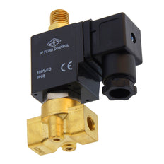 Electroválvula TW-DC 1/8'' 3/2 vías DI latón FKM 0-8bar 12V DC