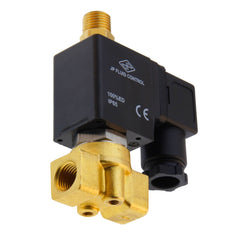Electroválvula TW-DD 1/4'' 3/2 vías UN latón FKM 0-3,5bar 24V AC