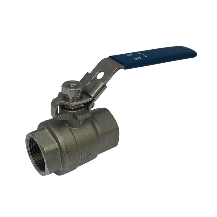 660 - G1/2'' 2-Way Ball Valve Full Bore Stainless Steel F/F