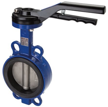 DN200 (8 inch) PN10 Wafer Butterfly Valve GG25-Stainless steel-FKM