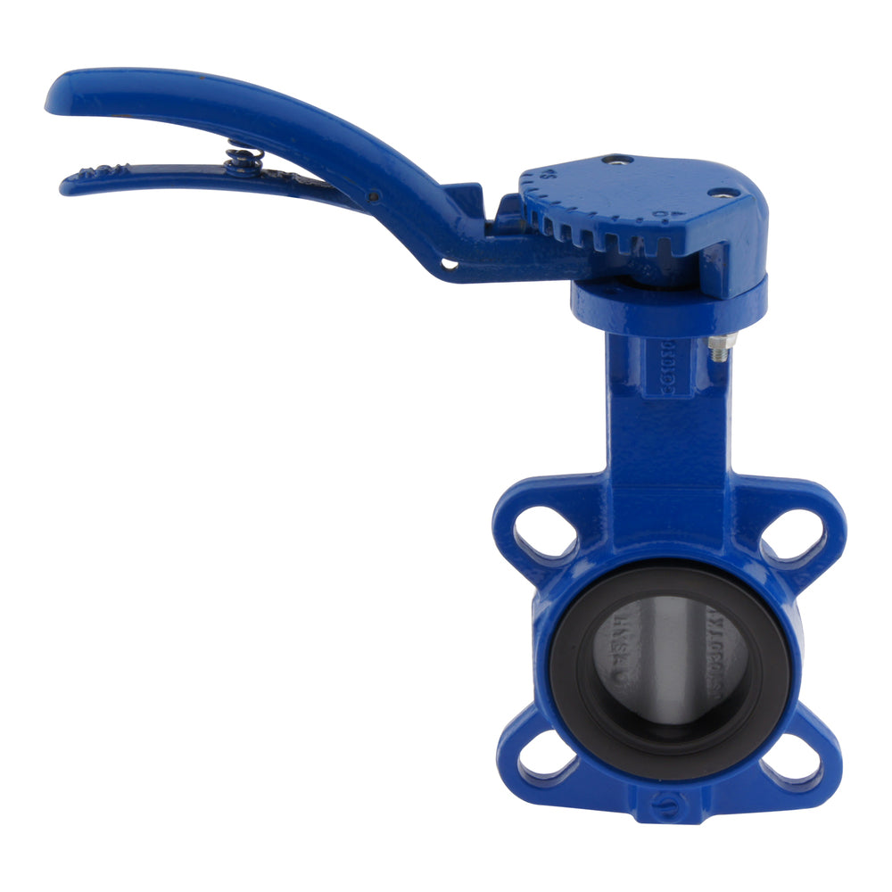 DN200 (8 inch) PN10 Wafer Butterfly Valve GG25-Stainless steel-NBR