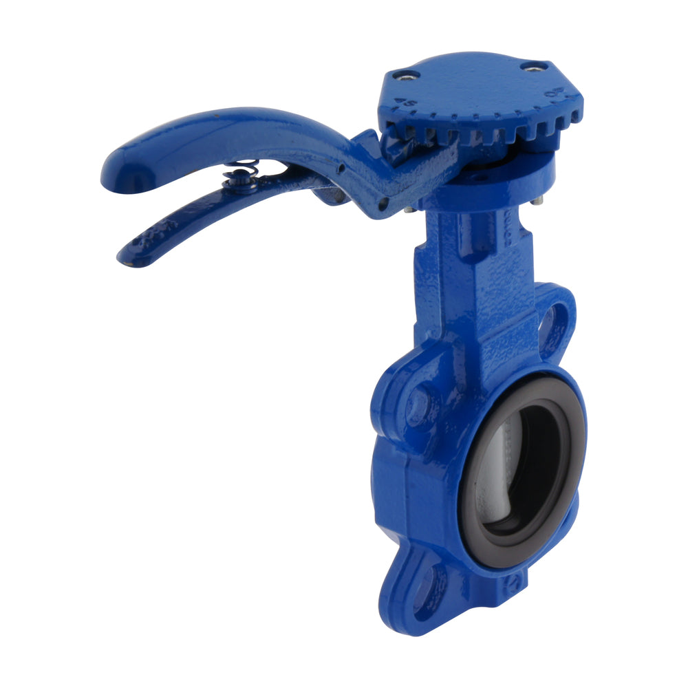 DN200 (8 inch) PN10 Wafer Butterfly Valve GG25-Stainless steel-NBR