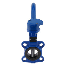 DN200 (8 inch) PN10 Wafer Butterfly Valve GG25-Stainless steel-NBR