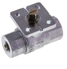 Válvula de bola de latón Rp1/4'' 2 vías ISO-Top PN40 - BL2BA