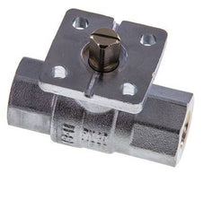 Válvula de bola de latón Rp1/4'' 2 vías ISO-Top PN40 - BL2BA