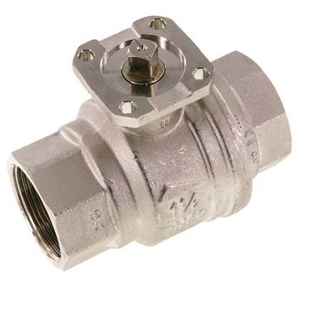 G1-1/2'' Brass Ball Valve 2-Way ISO-Top PN40 - BL2BA