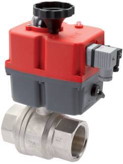 G1'' 24-240V AC/DC Fail-Safe 2-Way Brass Ball valve