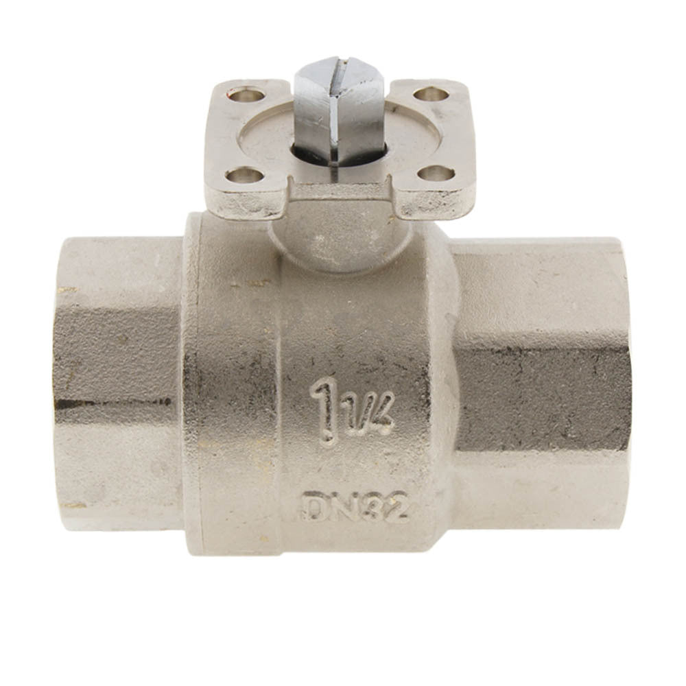 Válvula de bola de latón Rp4'' 2 vías ISO-Top PN20 - BL2BA