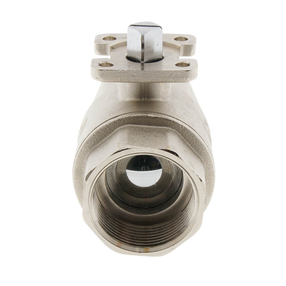 Válvula de bola de latón Rp4'' 2 vías ISO-Top PN20 - BL2BA