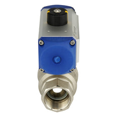 Válvula de bola neumática de latón de 2 vías G3/4'' abierta por muelle - BL2BA