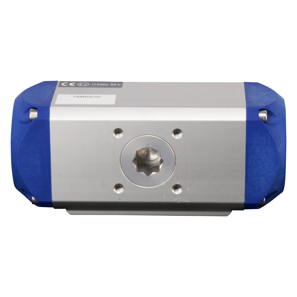 G1-1/4'' Válvula de bola neumática de latón de 2 vías cerrada por muelle - BL2BA