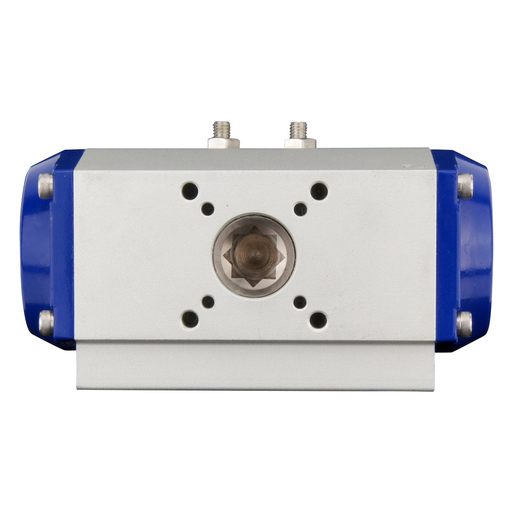 Válvula de bola neumática de latón de 2 vías G4'' abierta por muelle - BL2BA