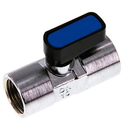 Rp 1/2 pulgada Mini válvula de bola de latón de 2 vías compacta EN331 Gas 20 Bar