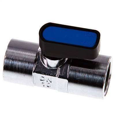 Rp 1/2 pulgada Mini válvula de bola de latón de 2 vías compacta EN331 Gas 20 Bar