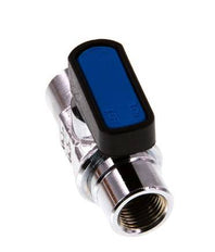 Rp 1/8 pulgada Mini válvula de bola de latón de 2 vías compacta EN331 Gas 20 Bar