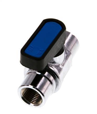 Rp 1/8 pulgada Mini válvula de bola de latón de 2 vías compacta EN331 Gas 20 Bar