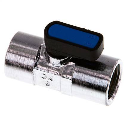 Mini válvula de bola de latón de 3/8 pulgadas de 2 vías compacta EN331 Gas 20 Bar