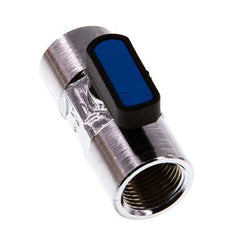 Mini válvula de bola de latón de 3/8 pulgadas de 2 vías compacta EN331 Gas 20 Bar