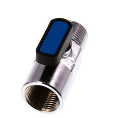 Válvula de bola macho a hembra R/Rp de 3/8 pulgadas de 2 vías de latón compacta EN331 Gas 20 Bar
