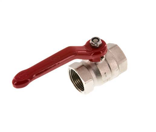 Válvula de bola de 2 vías Rp1'' Latón PTFE/NBR 25 bar - BL2BM