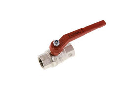 Válvula de bola de latón de 1/2 pulgada sin silicona y de 2 vías