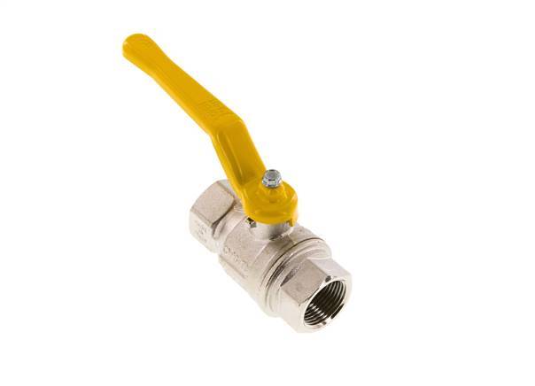 Válvula de bola de latón de 2 vías para gas Rp 3/4 pulgadas