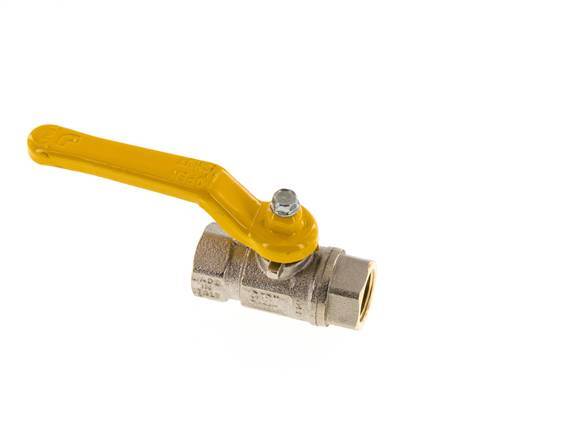 Válvula de bola de latón de 2 vías para gas de 3/8 pulgadas Rp