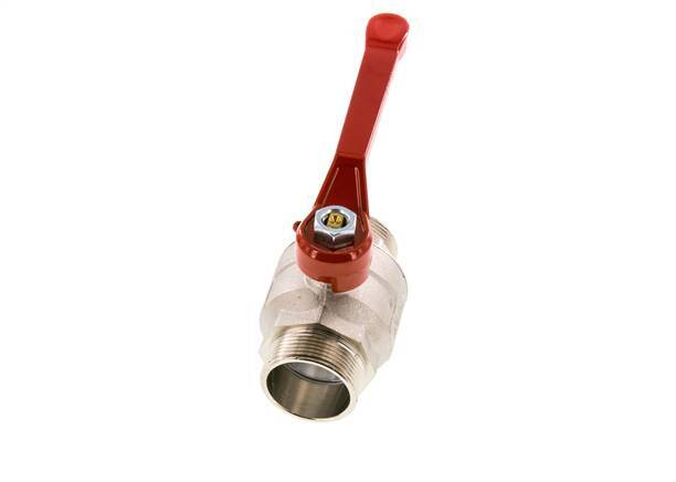G 1-1/2 inch Male Threaded 2-Way Brass Ball Valve