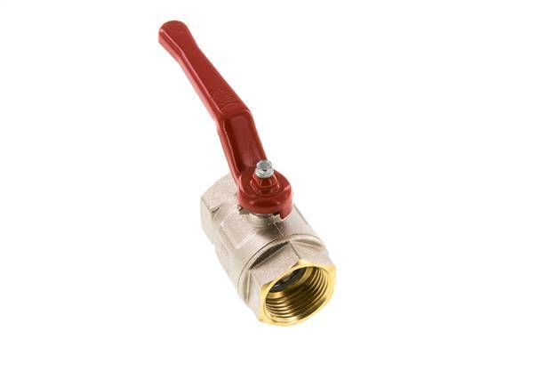 G Válvula de bola de latón compacta de 1 pulgada y 2 vías