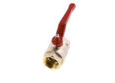 G Válvula de bola de latón compacta de 1 pulgada y 2 vías