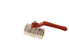 G Válvula de bola de latón compacta de 1 pulgada y 2 vías