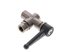 Válvula de bola de latón de 2 vías de 1/8 pulgadas