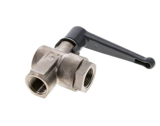 G Válvula de bola de latón de 2 vías y 3/8 pulgadas