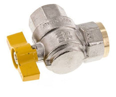 Rp 1 Inch Gas 2-Way Right Angle Brass Ball Valve