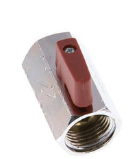 G 1/2 pulgada Miniválvula de bola de latón de 2 vías 15 Bar