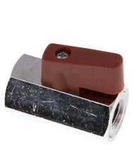 G 1/8 pulgada Miniválvula de bola de latón de 2 vías 15 Bar