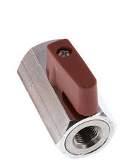 G 1/8 pulgada Miniválvula de bola de latón de 2 vías 15 Bar