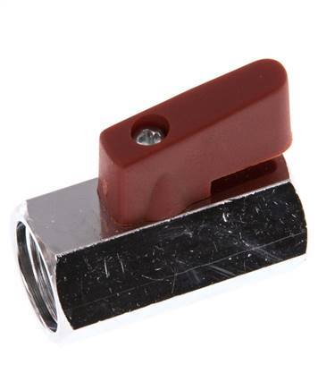 G Válvula de bola de latón de 2 vías de 3/8 pulgadas y 15 bares