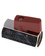 G Válvula de bola de latón de 2 vías de 3/8 pulgadas y 15 bares