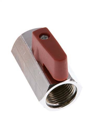 G Válvula de bola de latón de 2 vías de 3/8 pulgadas y 15 bares