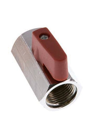 G Válvula de bola de latón de 2 vías de 3/8 pulgadas y 15 bares