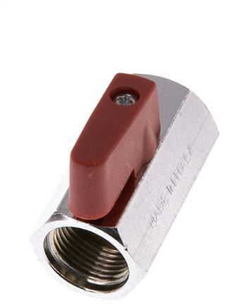 G Válvula de bola de latón de 2 vías de 3/8 pulgadas y 15 bares