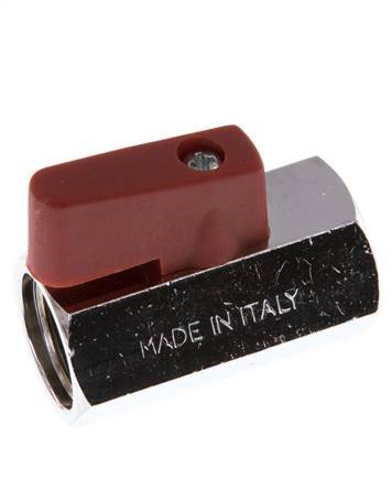 G Válvula de bola de latón de 2 vías de 3/8 pulgadas y 15 bares